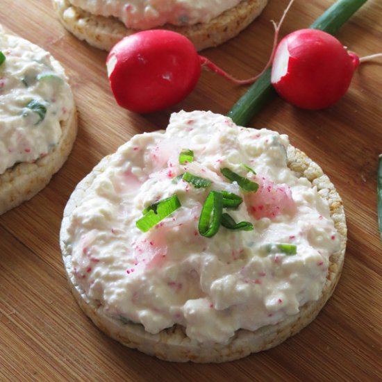 Farmer’s Cheese with Radishes