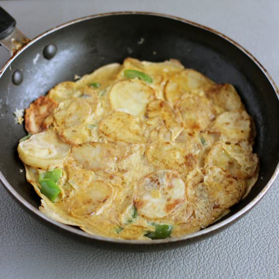 Roasted Potato Omelette