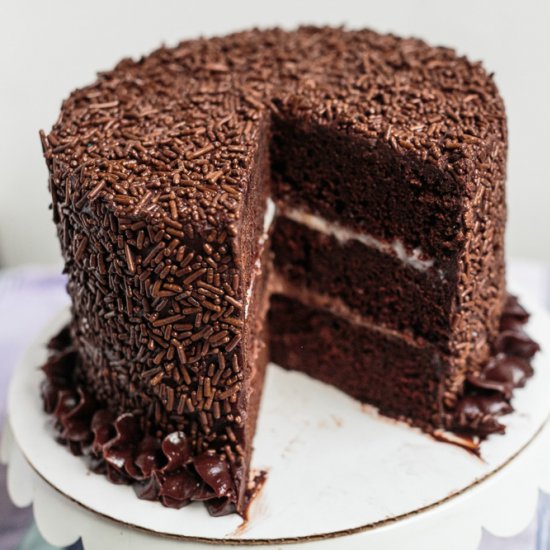 Boston Blackout Cake