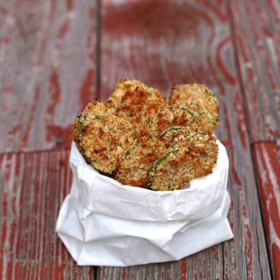 Spicy Zucchini Chips