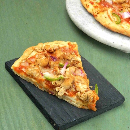 Chicken Pan Pizza