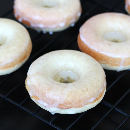 Baked Glazed Donuts