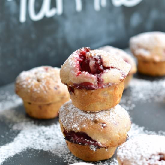 Sugar-Free Raspberry Muffins