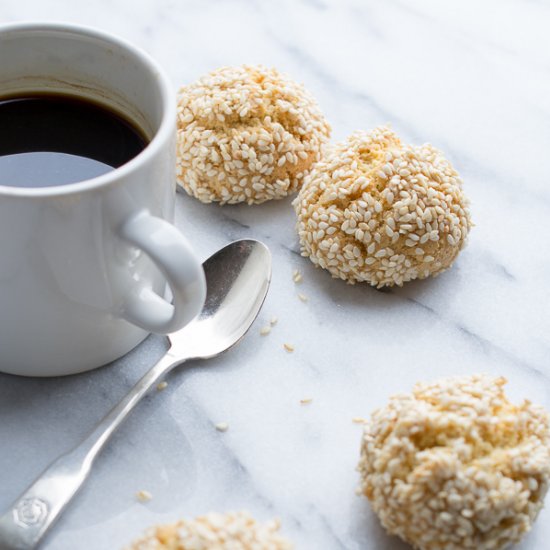 Sesame Tahini Cookies