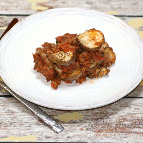 Loaded Eggplant Parmesan