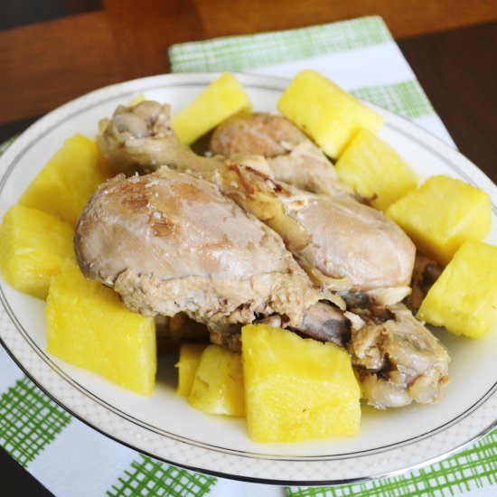 Coconut Rum Braised Chicken