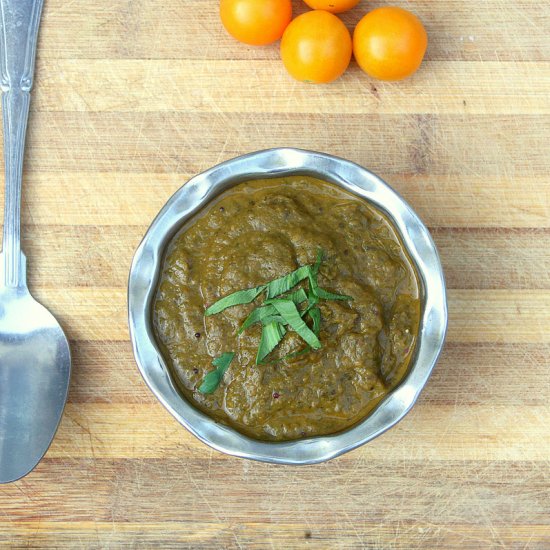 Cilantro Tomato Chutney