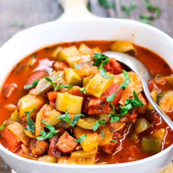 Tomato and Peppers Stew