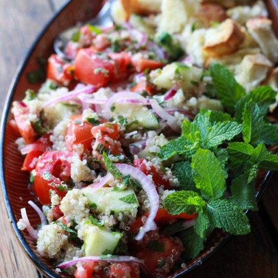 Summer Panzanella Salad