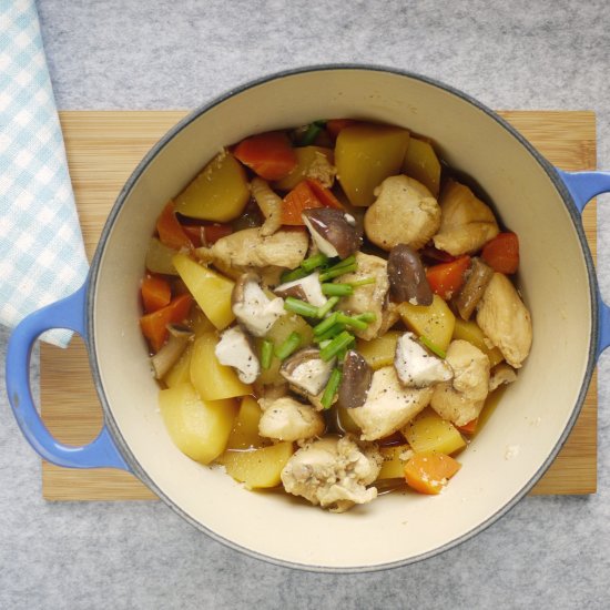 Basic Chinese Chicken Potato Stew