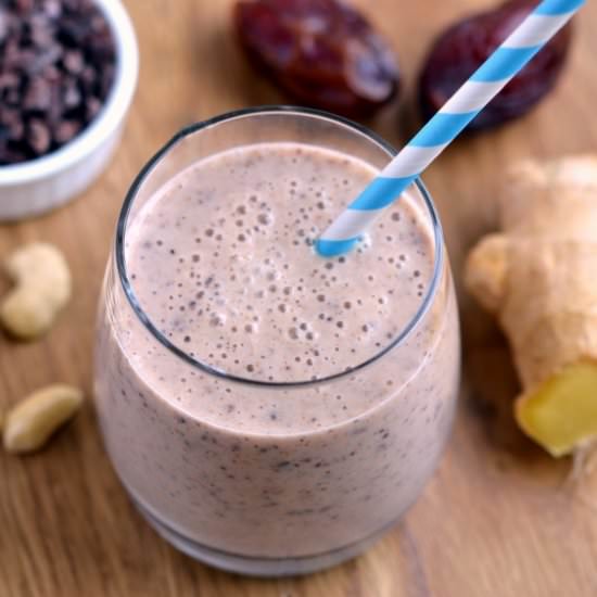 Ginger Choc Crunch Smoothie