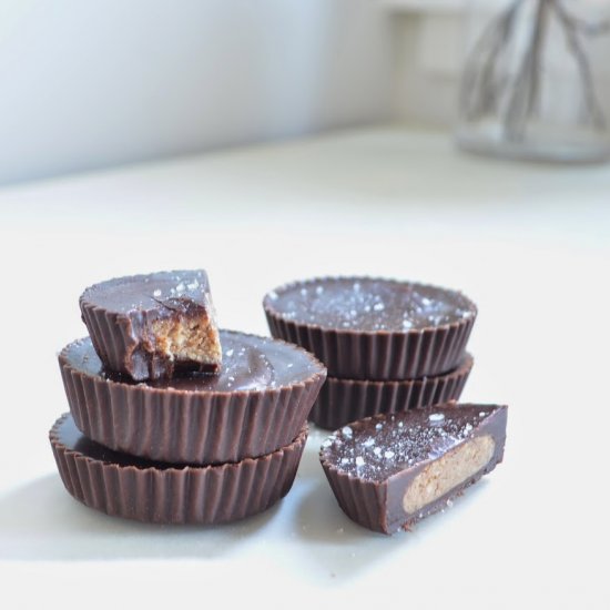 Cacao Almond Butter Cups (GF) (V)