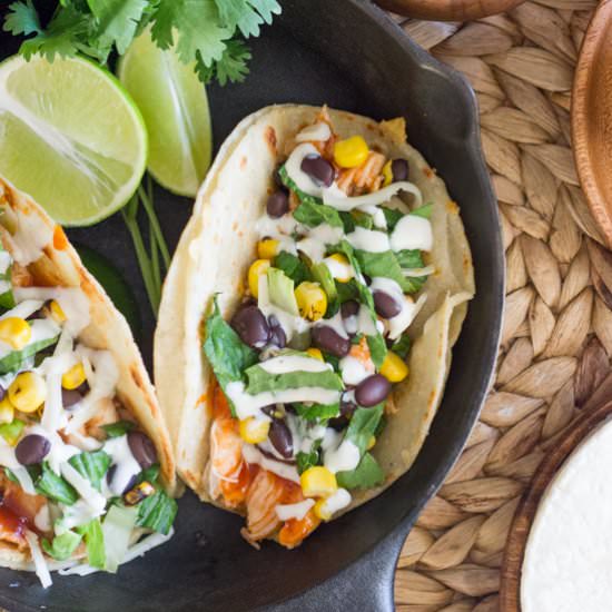 BBQ Chicken Tacos