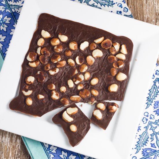 Macadamia Chocolate Bark