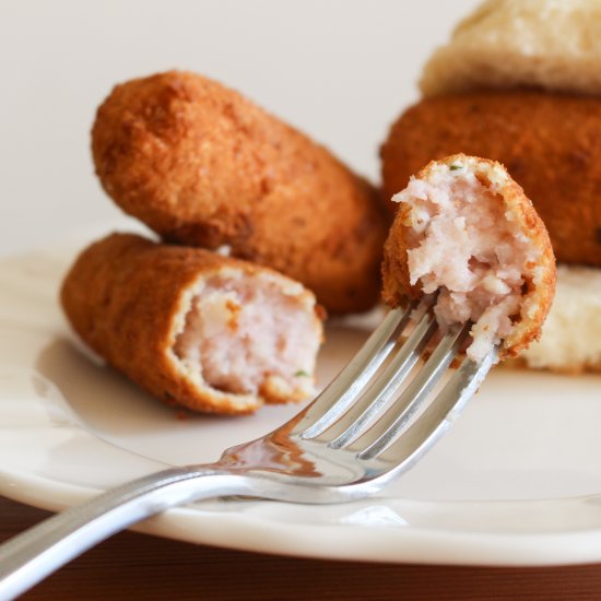 Cuban Ham Croquettes