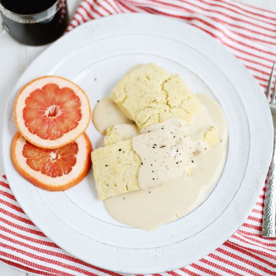 Vegan Biscuits and Gravy