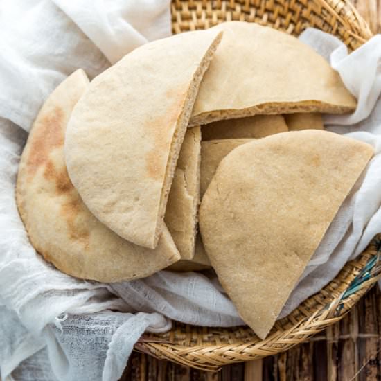 Whole Wheat Pita Bread