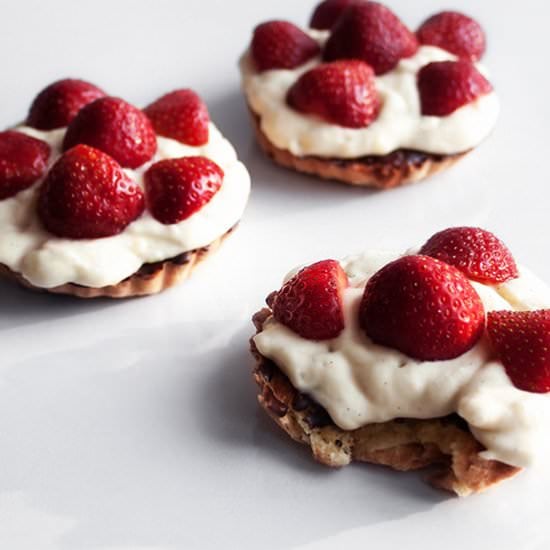 Small Strawberry Tarts