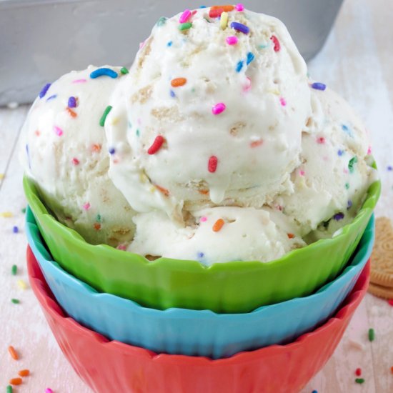 Funfetti Golden Oreo Ice Cream