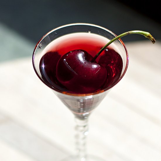 Fresh Cherry-Infused Vodka