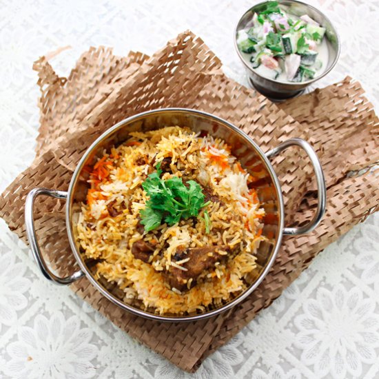 Delicious Lamb Biryani