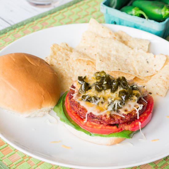 Mexican Taco Black Bean Burger