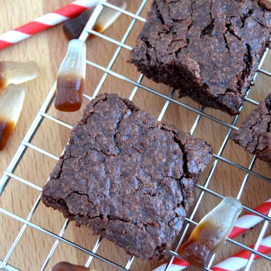 Cola Bottle Brownies