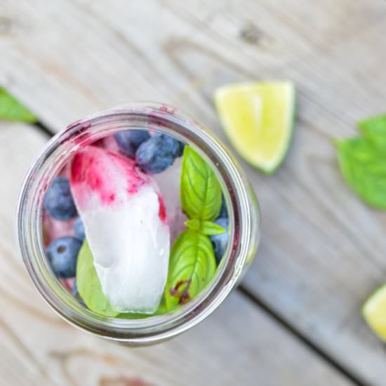 Blueberry Basil CaipiriNOT