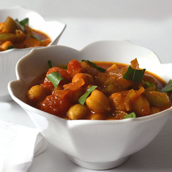 Moroccan Chickpea Tagine