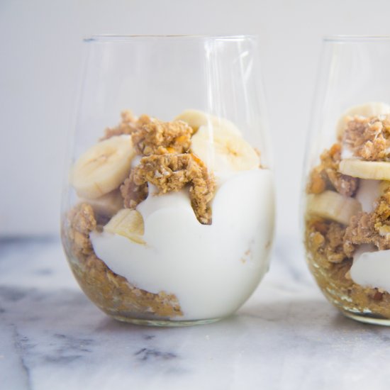 Cookie Dough Breakfast Parfaits