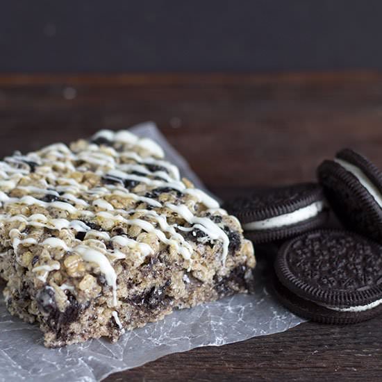 Cookies & Cream Rice Crispy Treats