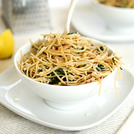 Pasta with Garlic and OIl