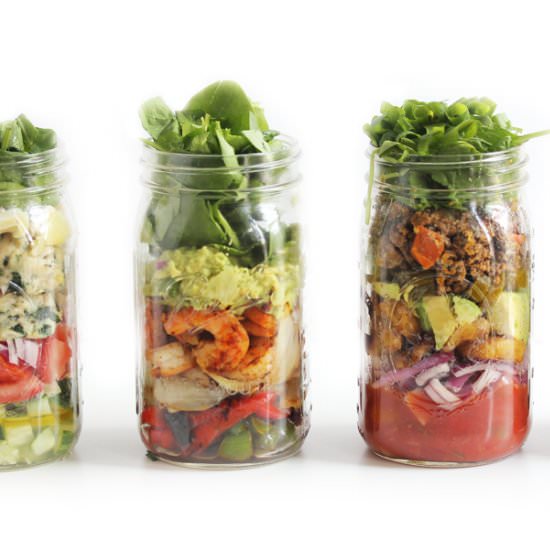 Mason Jar Lunches