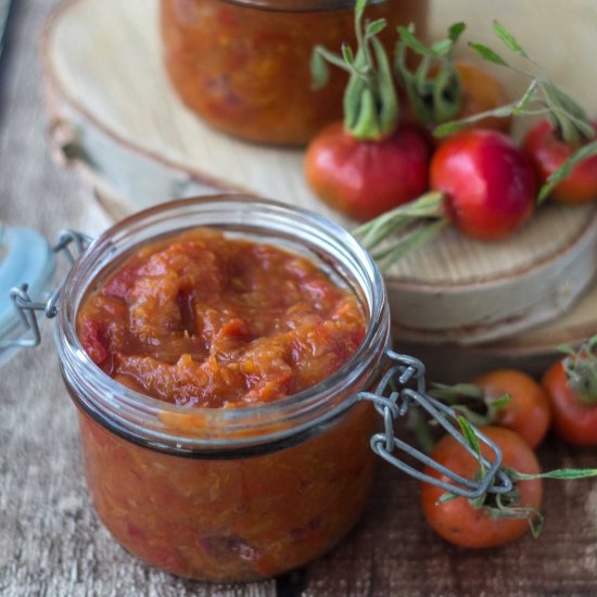 Rose Hip Marmalade with Apple