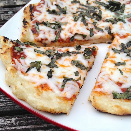 GF Grilled Margherita Pizza