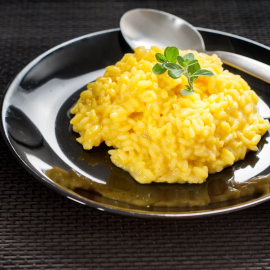 Traditional Dish: Saffron Risotto