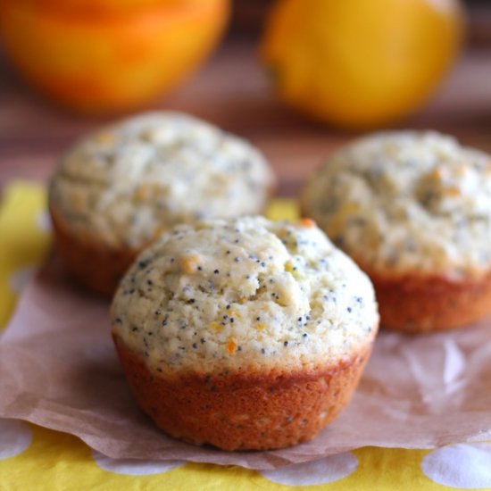 Sunrise Poppy Seed Muffins