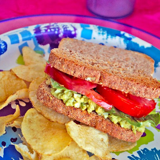 Avocado Egg Salad Sandwich