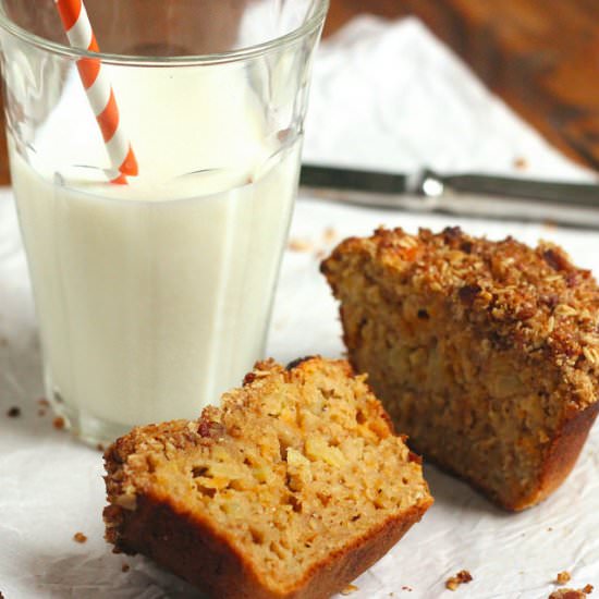 Oat, Cheddar & Apple Muffins