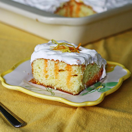 Citrus Lover’s Poke Cake