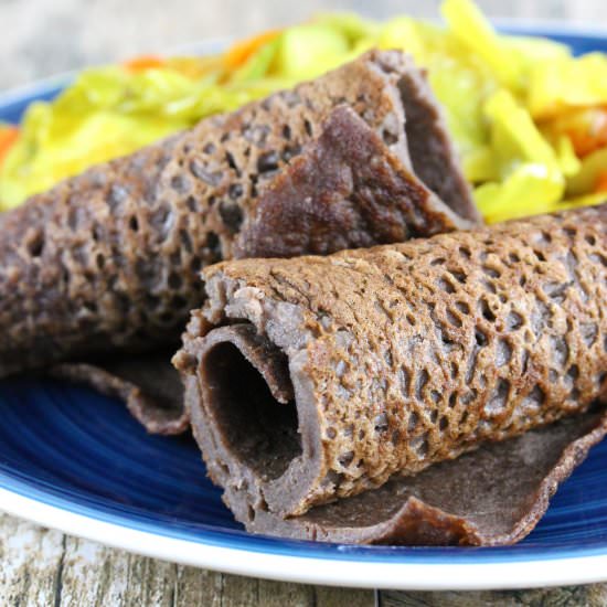 Ethiopian Injera Flatbread