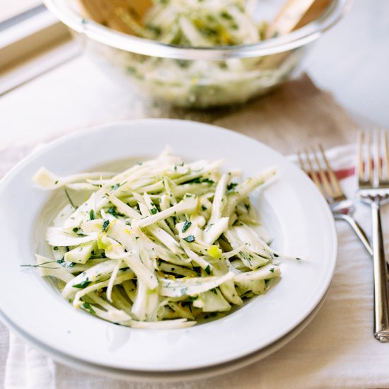 Summer Fennel Slaw