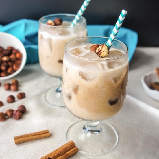 Hazelnut Iced Chai Latte