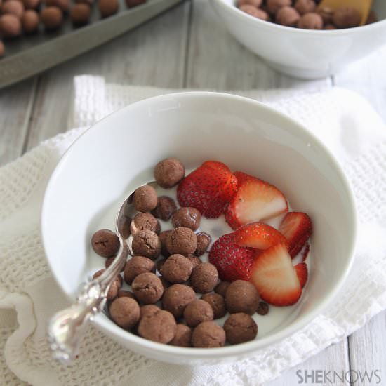 Chocolate Cereal Puffs