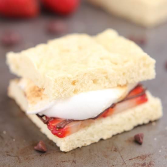 Strawberry Shortcake S’mores