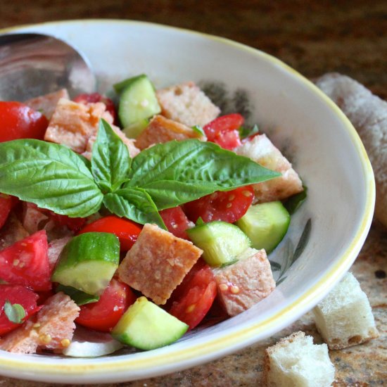 Panzanella: Bread & Tomato Salad