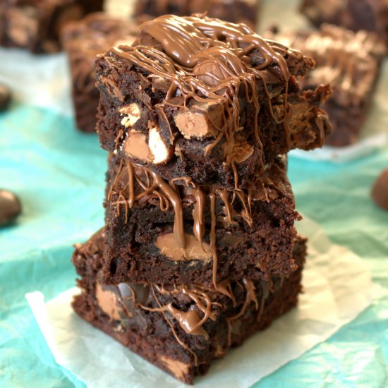 Overloaded Chocolate Brownies