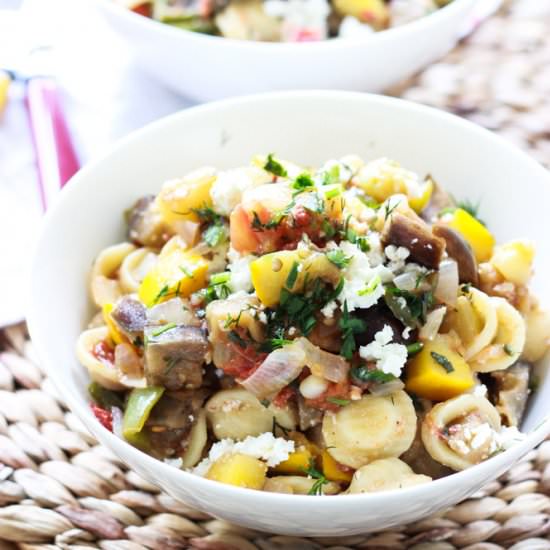 Farmer’s Market Pasta with Ricotta