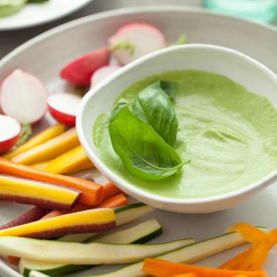 Creamy Basil Dip