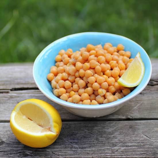 Boiled Chickpeas